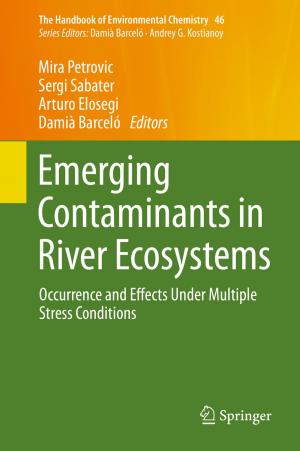 Cover of the book Emerging Contaminants in River Ecosystems by Dmitry A. Novikov, Andrey D. Rogatkin, Vladimir V. Breer
