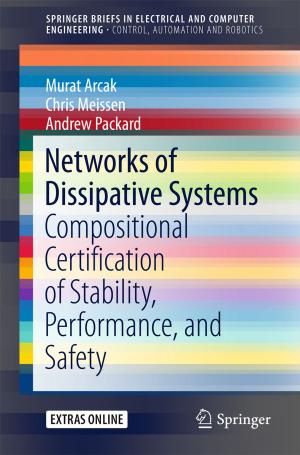 Cover of the book Networks of Dissipative Systems by K.A. Zischka