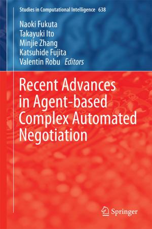 Cover of Recent Advances in Agent-based Complex Automated Negotiation