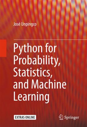Cover of the book Python for Probability, Statistics, and Machine Learning by Guilherme Corrêa, Luciano Agostini, Pedro Assunção, Luis A. da Silva Cruz