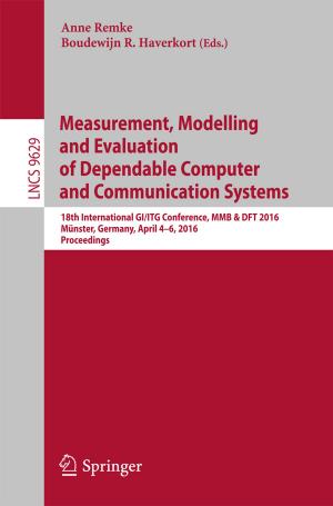 Cover of the book Measurement, Modelling and Evaluation of Dependable Computer and Communication Systems by Massimo Imazio