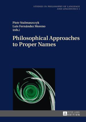 Cover of the book Philosophical Approaches to Proper Names by Lilli Gebhard