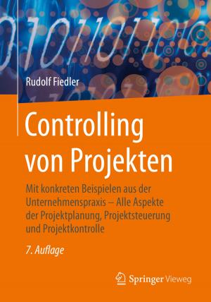 Cover of the book Controlling von Projekten by Klaus Pawlowski, Peter Pawlowski