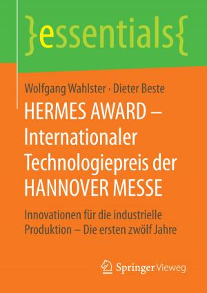 Cover of the book HERMES AWARD – Internationaler Technologiepreis der HANNOVER MESSE by Georg Matuszek