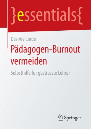 Cover of the book Pädagogen-Burnout vermeiden by Reinhold Sackmann