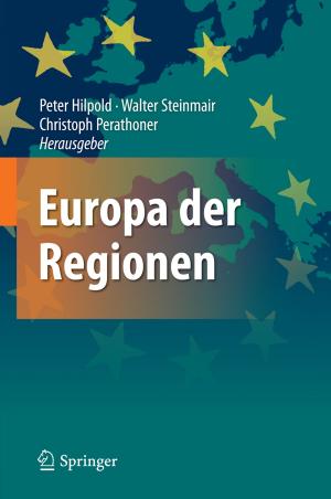 Cover of the book Europa der Regionen by Tanja Roth, Simon Forstmeier