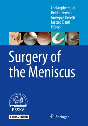 Cover of the book Surgery of the Meniscus by Philipp Christen, Rolf Jaussi, Roger Benoit