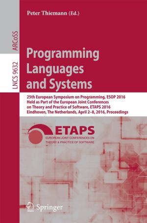 Cover of the book Programming Languages and Systems by Cecilia Flori