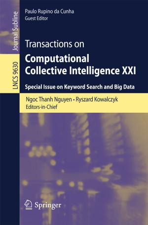 Cover of the book Transactions on Computational Collective Intelligence XXI by F.K. Mostofi, L.H. Sobin, C.J.Jr. Davis