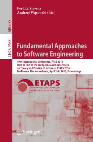 Cover of the book Fundamental Approaches to Software Engineering by Yi Hong, Lizhong Wang