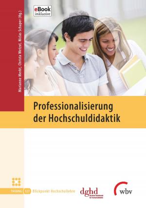 Cover of the book Professionalisierung der Hochschuldidaktik by Sonja Bischoff