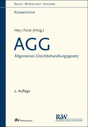 Cover of the book AGG - Allgemeines Gleichbehandlungsgesetz by Karl-Heinz Thume, Jens-Berghe Riemer, Ulrich Schürr, Klaus Otto, Andreas Schröder, Wolfram Küstner