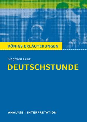 Cover of the book Deutschstunde by Max Frisch, Bernd Matzkowski