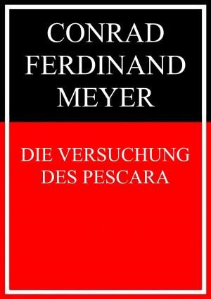 Cover of the book Die Versuchung des Pescara by Rudolf Steiner