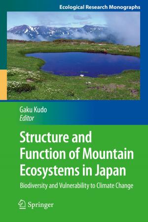 bigCover of the book Structure and Function of Mountain Ecosystems in Japan by 
