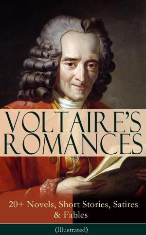 Book cover of VOLTAIRE'S ROMANCES: 20+ Novels, Short Stories, Satires & Fables (Illustrated)