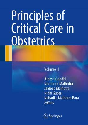 Cover of the book Principles of Critical Care in Obstetrics by D. Venkat Rao