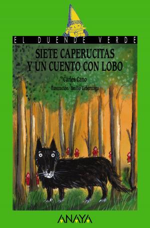 Cover of the book Siete caperucitas y un cuento con lobo by Martín Casariego Córdoba