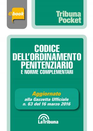 Cover of the book Codice dell'ordinamento penitenziario e norme complementari by Francesco Saverio Marini, Alfredo Storto