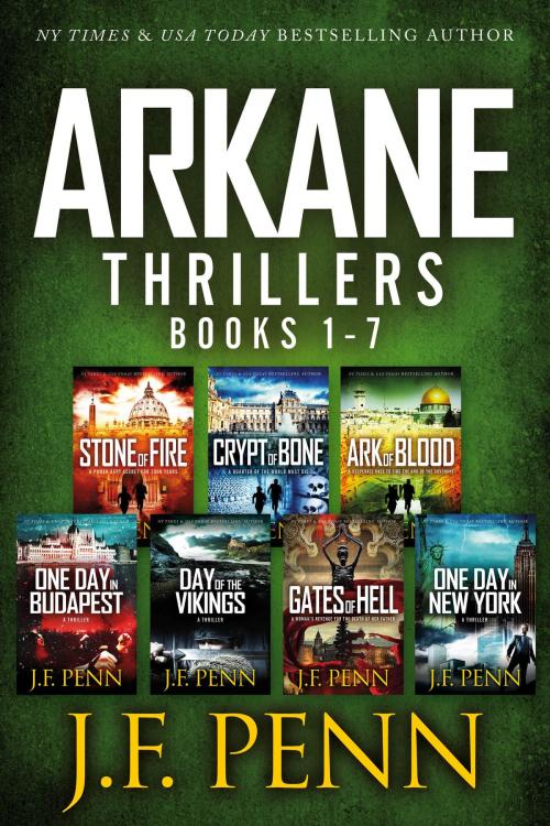 Cover of the book ARKANE Thriller 7 Book Box-Set by J.F.Penn, The Creative Penn Limited