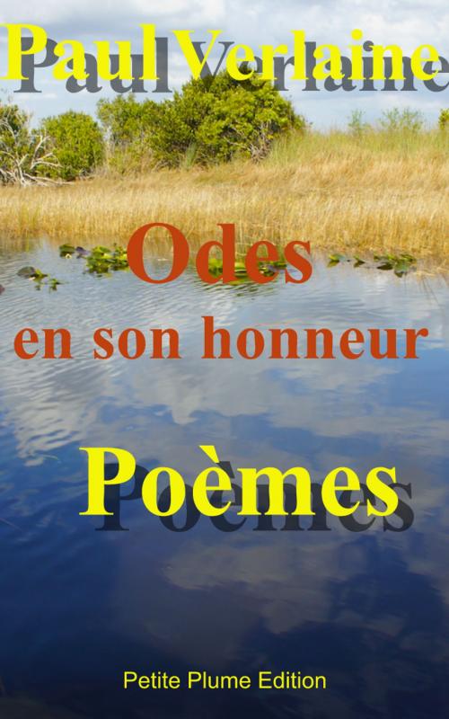 Cover of the book Odes en son honneur by Paul Verlaine, Petite Plume Edition