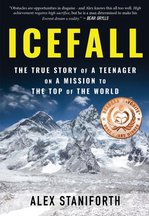 Cover of the book Icefall by Alex Staniforth, Coventry House Publishing