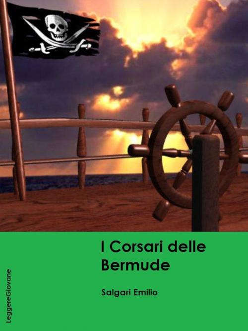 Cover of the book I Corsari delle bermude by Salgari Emilio, LeggereGiovane