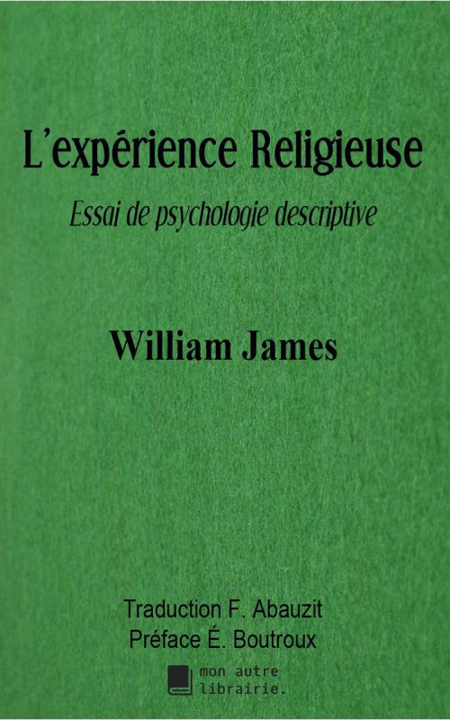 Cover of the book L'expérience religieuse by William James, MonAutreLibrairie.com
