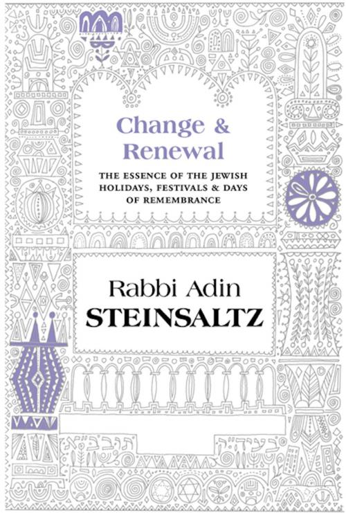 Cover of the book Change and Renewal by Steinsaltz, Rabbi Adin Even-Israel, The Toby Press, LLC