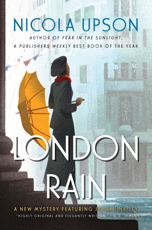 Cover of the book London Rain by Nicola Upson, Harper Paperbacks