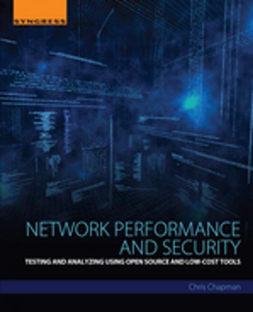 Cover of the book Network Performance and Security by Chris Chapman, Elsevier Science