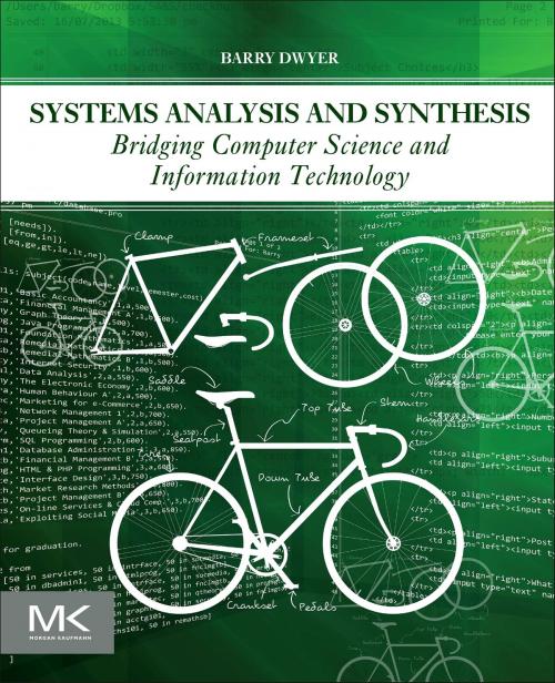 Cover of the book Systems Analysis and Synthesis by Barry Dwyer, Elsevier Science