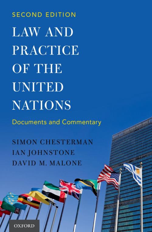 Cover of the book Law and Practice of the United Nations by Simon Chesterman, Ian Johnstone, David M. Malone, Oxford University Press