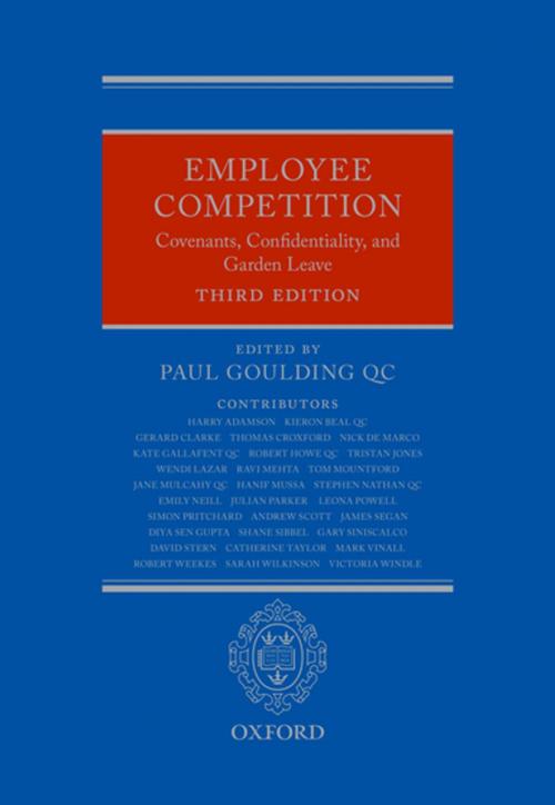 Cover of the book Employee Competition by , OUP Oxford