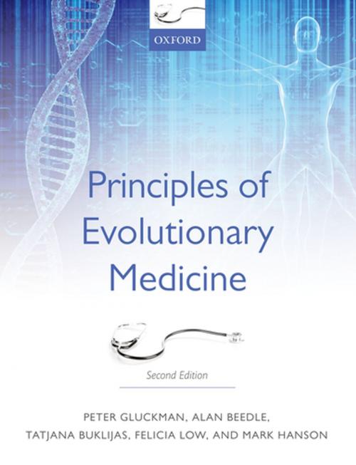 Cover of the book Principles of Evolutionary Medicine by Peter Gluckman, Alan Beedle, Tatjana Buklijas, Felicia Low, Mark Hanson, OUP Oxford