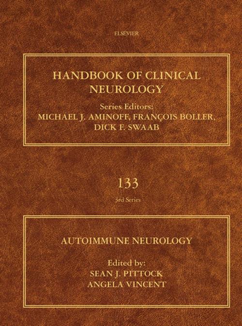 Cover of the book Autoimmune Neurology by Sean J. Pittock, Angela Vincent, Elsevier Science