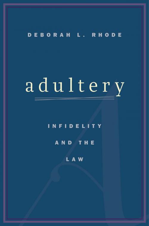 Cover of the book Adultery by Deborah L. Rhode, Harvard University Press