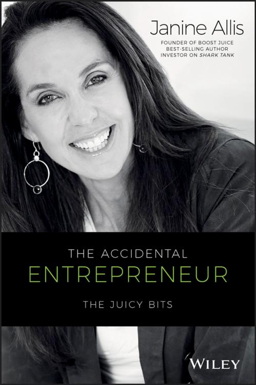 Cover of the book The Accidental Entrepreneur by Janine Allis, Wiley