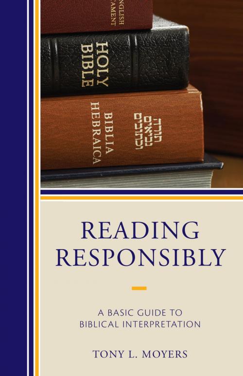 Cover of the book Reading Responsibly by Tony L. Moyers, UPA
