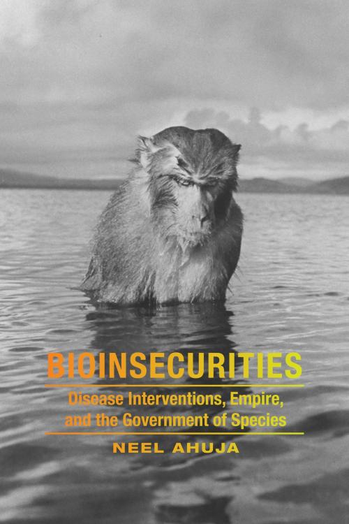 Cover of the book Bioinsecurities by Neel Ahuja, Duke University Press