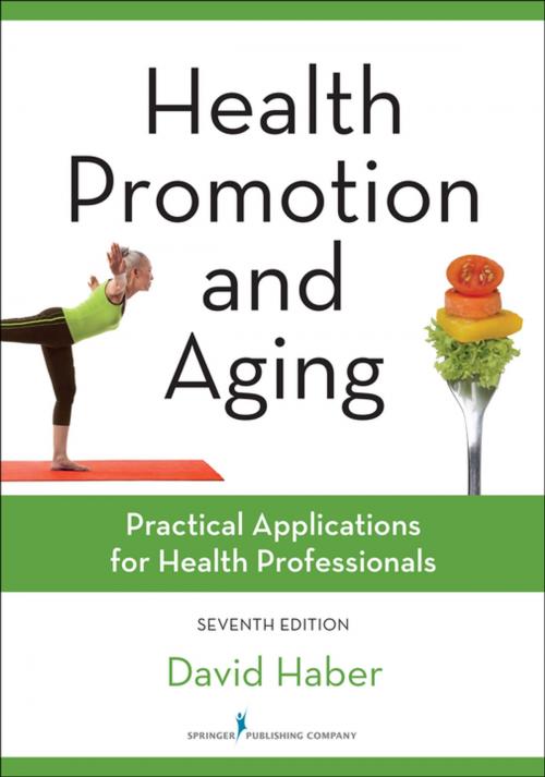 Cover of the book Health Promotion and Aging, Seventh Edition by David Haber, PhD, Springer Publishing Company