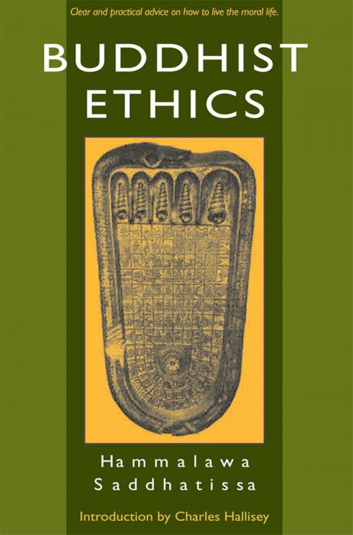 Cover of the book Buddhist Ethics by Venerable Hammalawa Saddhatissa, Wisdom Publications