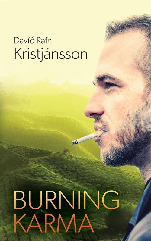 Cover of the book Burning Karma by David Rafn Kristjansson, Wild Pressed Ltd