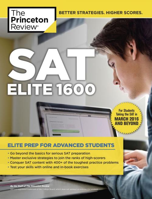 Cover of the book SAT Elite 1600 by The Princeton Review, Random House Children's Books