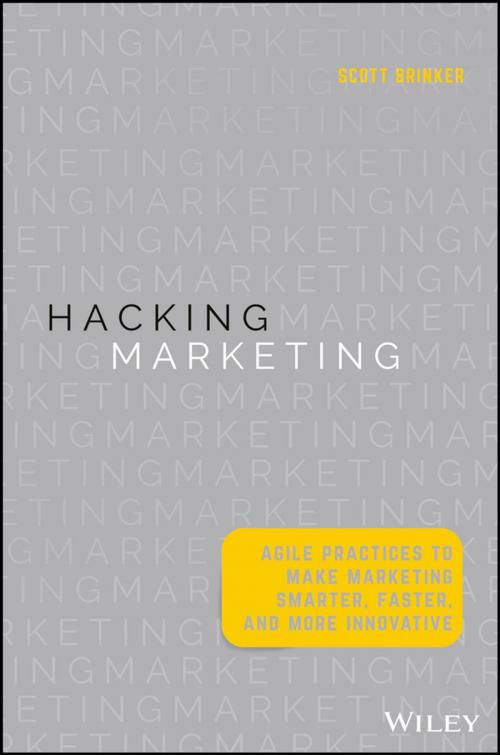 Cover of the book Hacking Marketing by Scott Brinker, Wiley