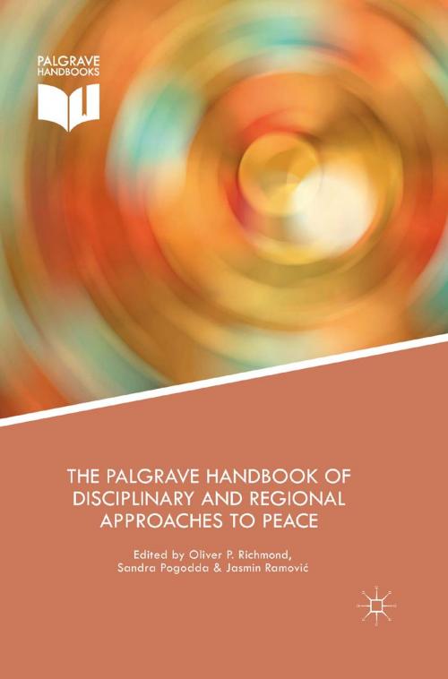 Cover of the book The Palgrave Handbook of Disciplinary and Regional Approaches to Peace by , Palgrave Macmillan UK