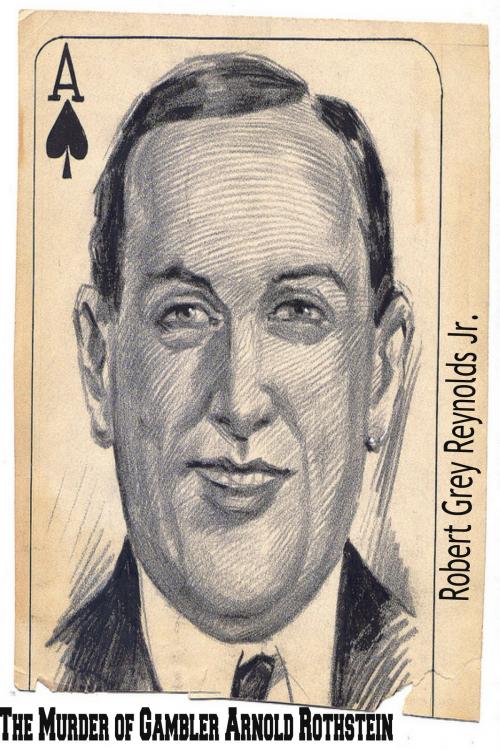 Cover of the book The Murder of Gambler Arnold Rothstein by Robert Grey Reynolds Jr, Robert Grey Reynolds, Jr