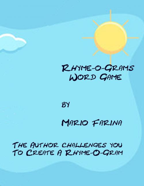 Cover of the book Rhyme-O-Grams Word Game by Mario V. Farina, Mario V. Farina