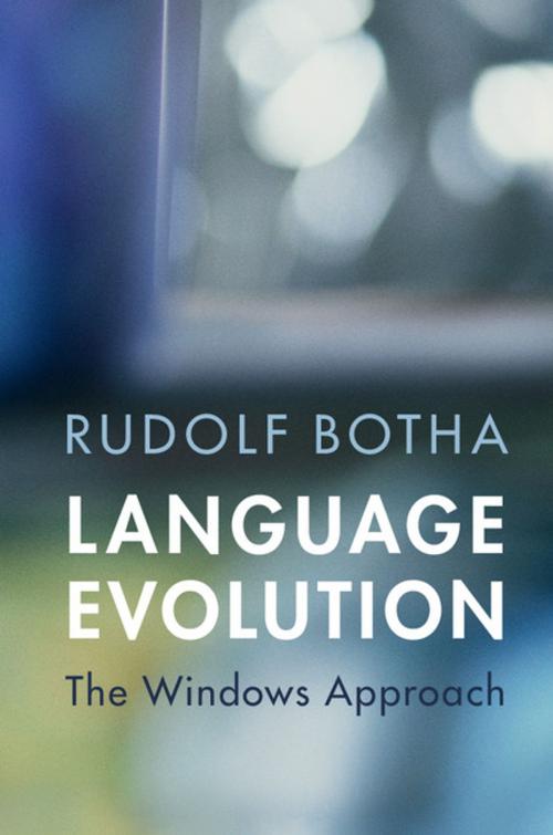 Cover of the book Language Evolution by Rudolf Botha, Cambridge University Press