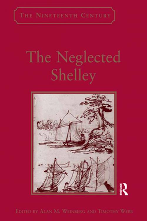 Cover of the book The Neglected Shelley by Alan M. Weinberg, Timothy Webb, Taylor and Francis